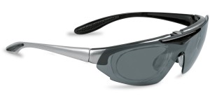 Shoptic Te verglazen sportbril - Zilver