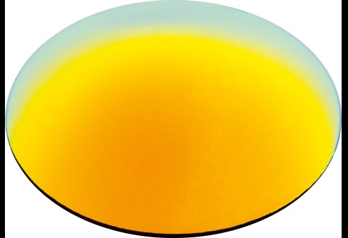 CR39 oranje-verspiegeld grijs curve 6 dikte 2,0 mm