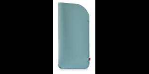 PIM vert océan - Étui -  Fabriqué à partir de déchets de cuir recyclés.