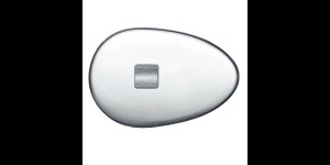 Plaquettes en platique, dures, particulièrement fines et transparentes application facile, système Vis 13,0 mm