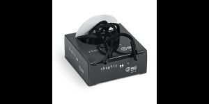 Cordon avec embouts en silicone, noir, petit