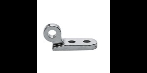 Charnières à rivets, partie fixée sur la monture côte droit, oeil pur, ouverture 1,0 mm