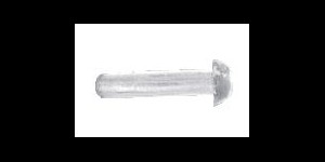 Rondelles plastiques pour lunettes percées, 0,80 mm