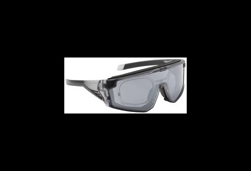 Lunettes de sport Leader Gait Gris foncé avec verres miroir argentée