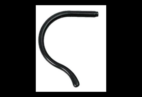 Embouts de sport en silicone, enfants: longueur 75 mm, noir