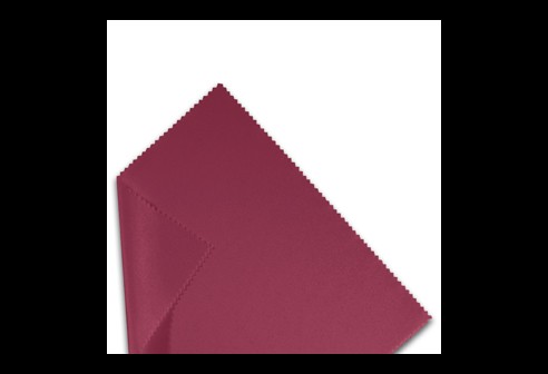 Chiffons en microfibres - 15 x 18 - Bordeaux - Qualité optisoft easy Standard