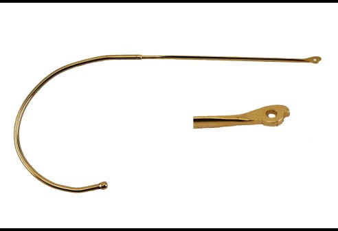 Ressort Curl avec contenant simplex 0.9mm or 1 paire