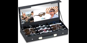 Shoptic Assortiment de surlunettes modèles mixte dans une de presentaton 12  pièces