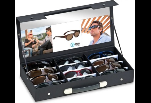 Shoptic Assortiment de surlunettes modèles mixte dans une de presentaton 12  pièces