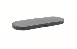 Lunettes de lecture plates mates noir dans un étui magnétique en métal +1,00