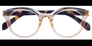 Lunettes de lecture Jackie beige