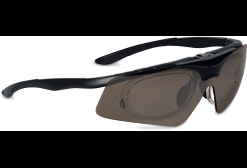 Shoptic Lunettes de sport pour verres correcteurs à monter- Noir mat – Noir mat