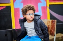 Charly bleu clair transparent/denim, taille 40