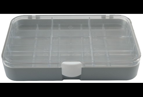 Boîte pour rangement avec 2 plateaus