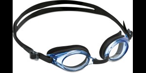 Lunettes de natation – pour verres correcteurs à monter, bleu