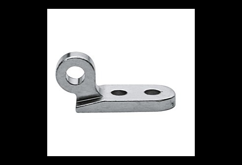 Charnières à rivets, partie fixée sur la monture côte droit, oeil pur, ouverture 1,4 mm