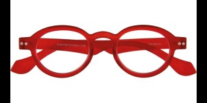 Lunettes de lecture Doktor G12200 rouge Panto +1.00 dpt