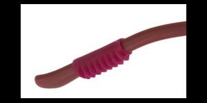 Caoutchouc antidérapant pour le bout de l'embout rose