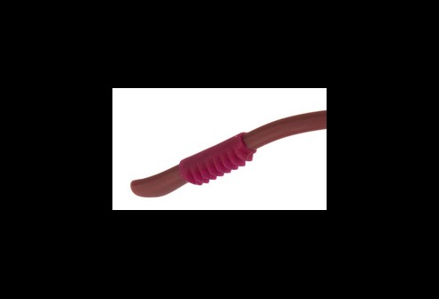 Caoutchouc antidérapant pour le bout de l'embout rose