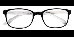 Luenttes de lecture Relax noir blanc
