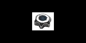 Écrous étoile, filetage: 1,40 mm; Ø 2,50 mm