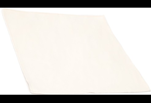 Chiffons en microfibres - 20 x 20 - Ivoire - Qualité optilux Premium