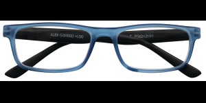 Lunettes de lecture Alex bleu noir