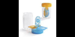 Tubes standard pour lentilles de contact avec panier