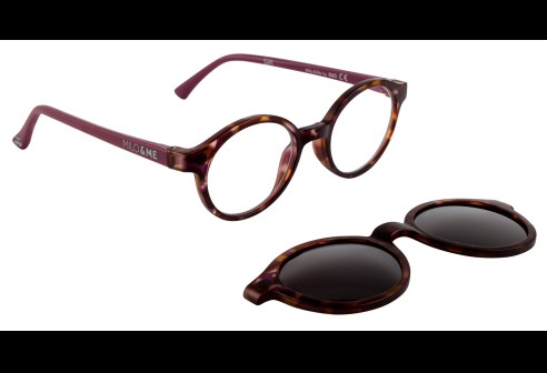 Charly Duo Styles Flower havane/Mauve, taille 38