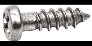 Vis à fente filetage 1.4mm longeur 5mm, 50 pièces
