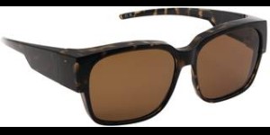 Lunettes superposables modèle Kiev S  brillant havane 
