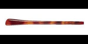 Embouts, forme fine, havane, Ø 1,45 mm