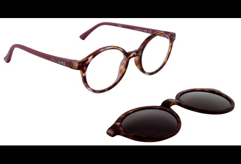 Charly Duo Styles Flower havane/Mauve, taille 40