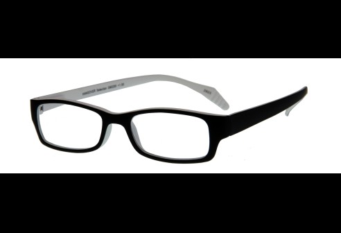 Lunettes de lecture Selcetion G60200 noir-blanc +1.00