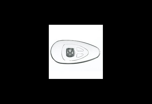 Plaquettes silicones Symetrique systeme Vis, type fin 15,0 mm