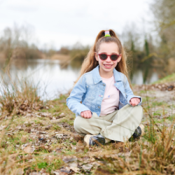 Lou vieux rose / pêche, taille 43