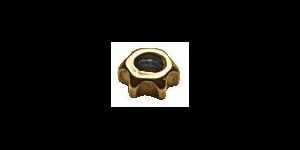 Écrous étoile, filetage: 1,40 mm; Ø 2,50 mm