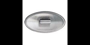 Plaquettes, hypoallegiques, titane, systeme Click 13,0 mm