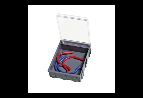 Casier à clapet Gris