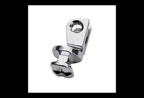 Charnières noyées, partie fixée sur la monture côte droit, yeux double, ouverture 1,0 mm