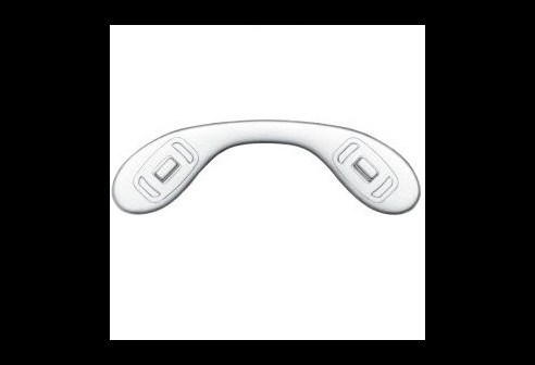 Nez-selles silicone, système Click, mi-dures 18,0 mm x 28,0 mm