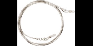 Chaînes de lunettes Napels argent 3 pièces