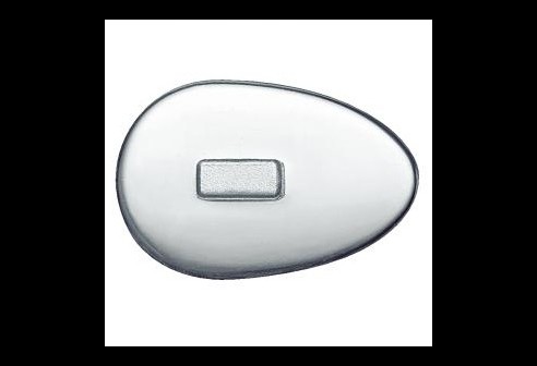 Plaquettes en platique, dures, particulièrement transparentes application facile, système Click 13,0 mm