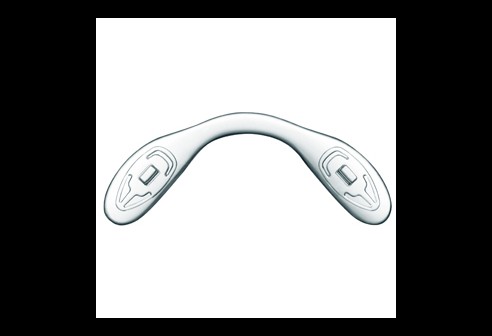 Nez-selles silicone, système click, mi-dures 22,0 mm x 36,5 mm