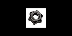 Écrous étoile, filetage: 1,20 mm; Ø 2,50 mm