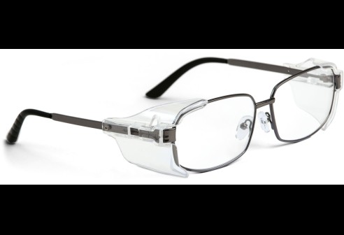 Lunettes de protection avec protection latérale, gun mat