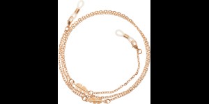 Chaînes de lunettes Verona or 3 pièces