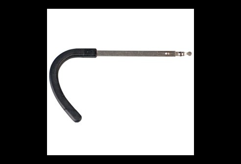 Linkerveer met schroef voor pasbril 4427