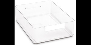 Casiers – grand modèle - Transparent – particulièrement haut – 65 mm