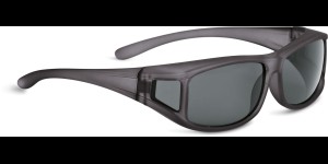 Shoptic Lunettes superposables, medium – rectangulaire- Gris